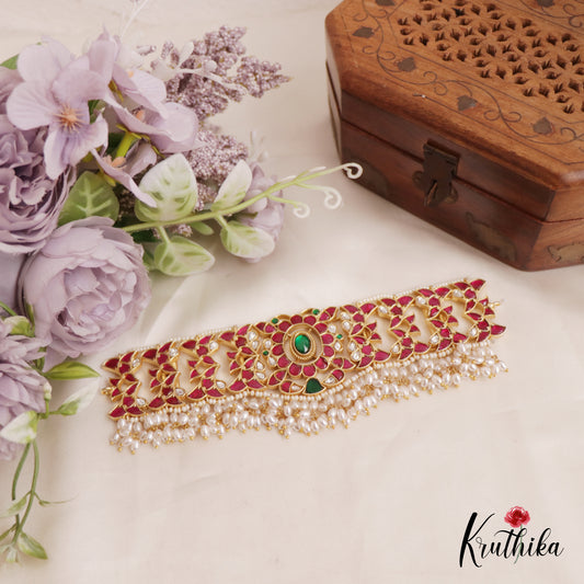 Gorgeous Guttapoosalu Jadau Choker NC2576