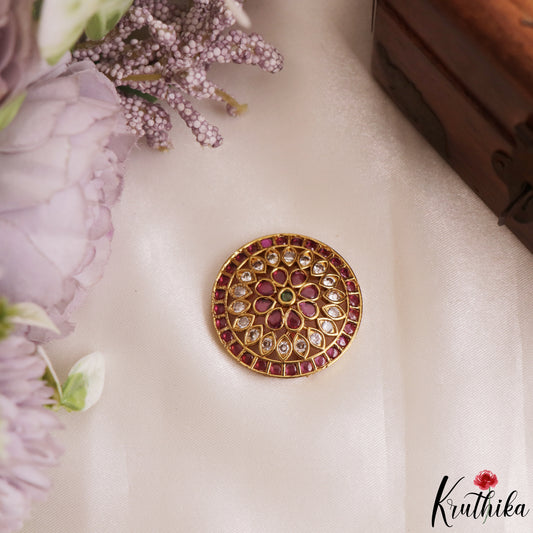 Pretty Floral Motifs Chandra Surya Kemp Hair Ornaments J424