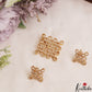 Classic Gold-Toned AD Muggu Pendant Set PS290