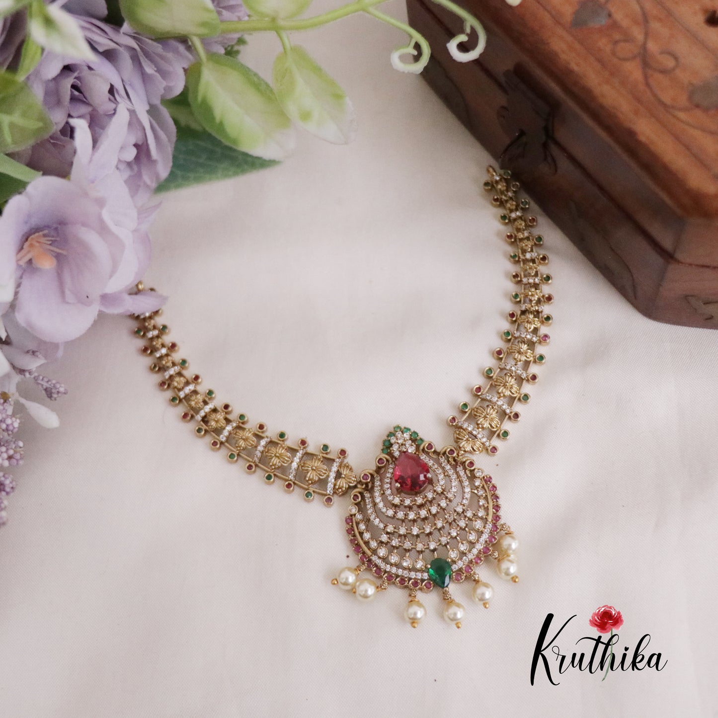 Trendy CZ Sparking Peacock Pendant Necklace NC2217 (Available in 2 Colours)