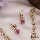 Elegant Floral Motifs AD Necklace NC2693 (Available In 3 Colors)