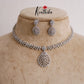 Simple Trendy Floral Teardrop Necklace NC2619