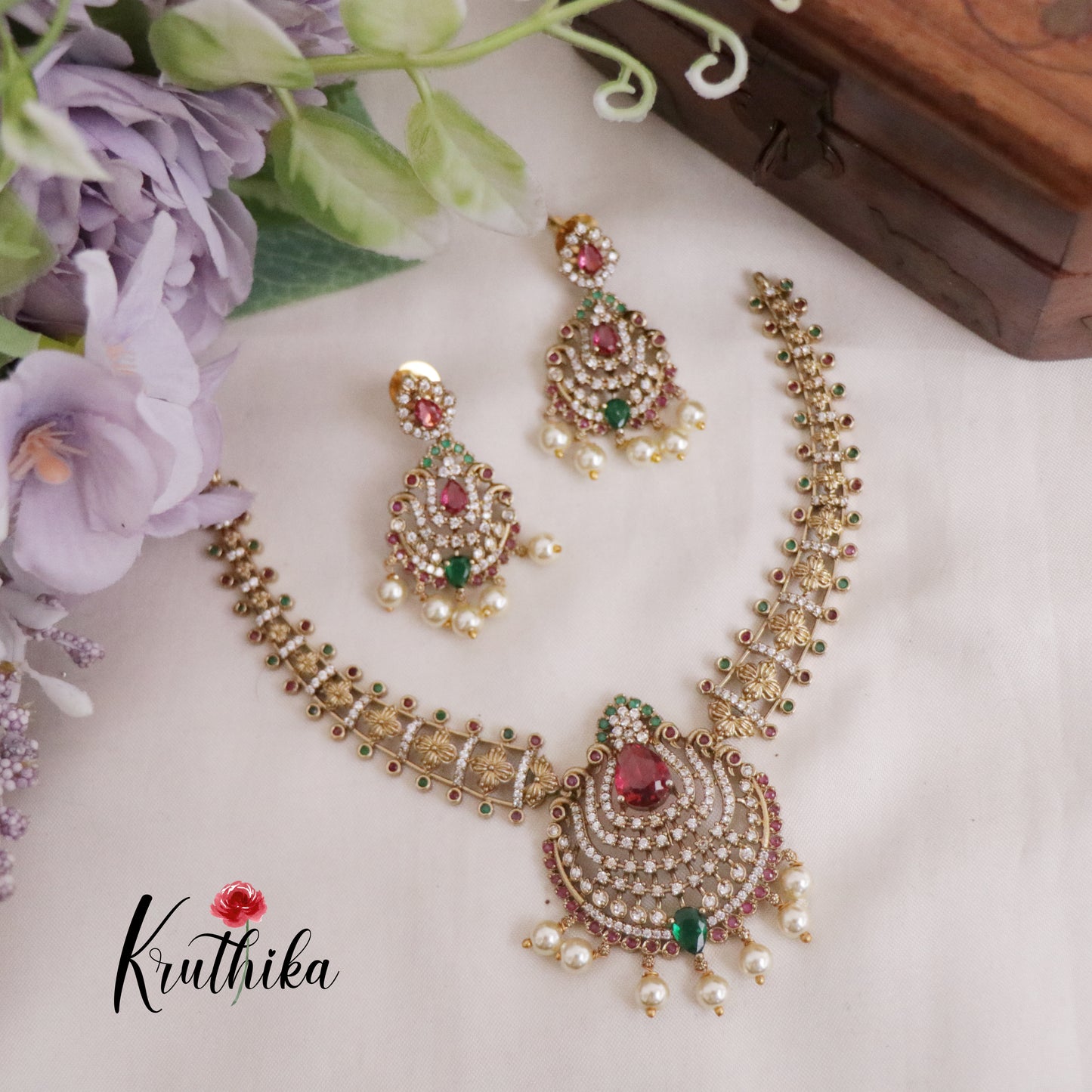 Trendy CZ Sparking Peacock Pendant Necklace NC2217 (Available in 2 Colours)