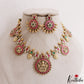 Traditional Antique Lakshmi Peacock Motifs Jadau Necklace NC3138