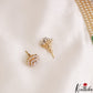 Trendy Multi Layered Crystal & Pearl Haaram With Floral Accents LH2129