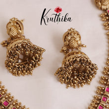 Premium Lakshmi Jadau Coin/Bottu Necklace NC2010 (Available in 4 Colours)