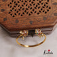 Beautiful Lotus Pearl Drops Openable Kada B300 (Available In 3 Colors)