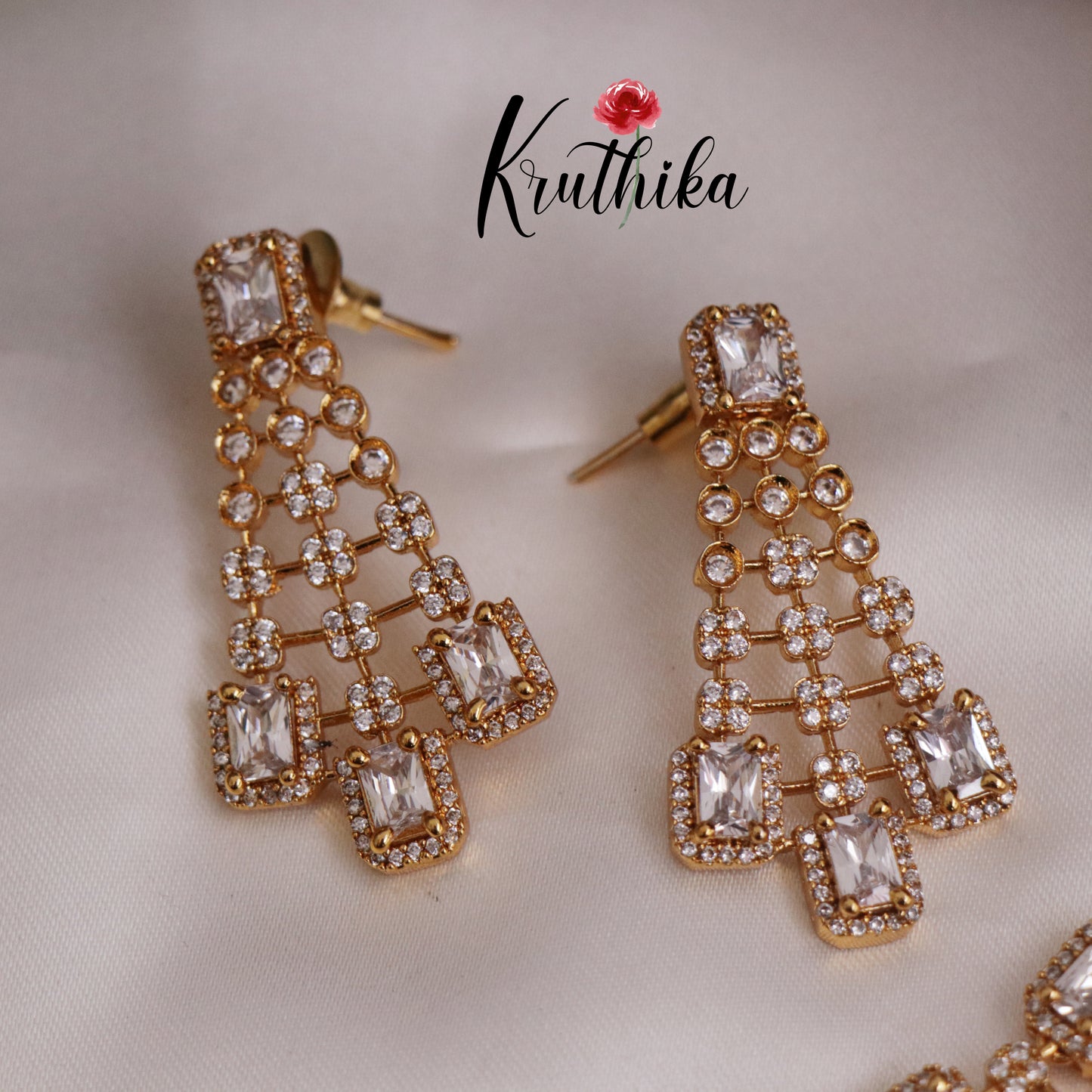 Trendy CZ Three Layer Choker NC2316 (Available in 6 Colours)