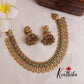 Premium Lakshmi Jadau Coin/Bottu Necklace NC2010 (Available in 4 Colours)