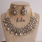Royal Moissanite Victorian Pearls Choker NC2174