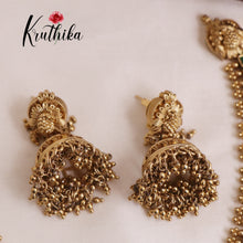 Premium Lakshmi Jadau Coin/Bottu Necklace NC2010 (Available in 4 Colours)
