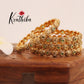 Peacock emerald bangles B165 (set of four)