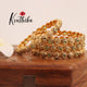 Peacock emerald bangles B165 (set of four)