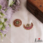 Trendy Pearl Border Floral Motifs Chandra Surya Kemp Hair Ornaments J425