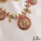 Traditional Antique Lakshmi Peacock Motifs Jadau Necklace NC3138