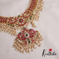 Royal Antique Jadau Bridal Guttapoosalu Necklace NC2198