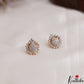 Elegant Multi Layered Crystal & Pearl Haaram With Floral Accents LH2130