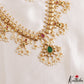 Elegant Teardrop Motifs Guttapoosalu Necklace With Pearl Drops NC3216