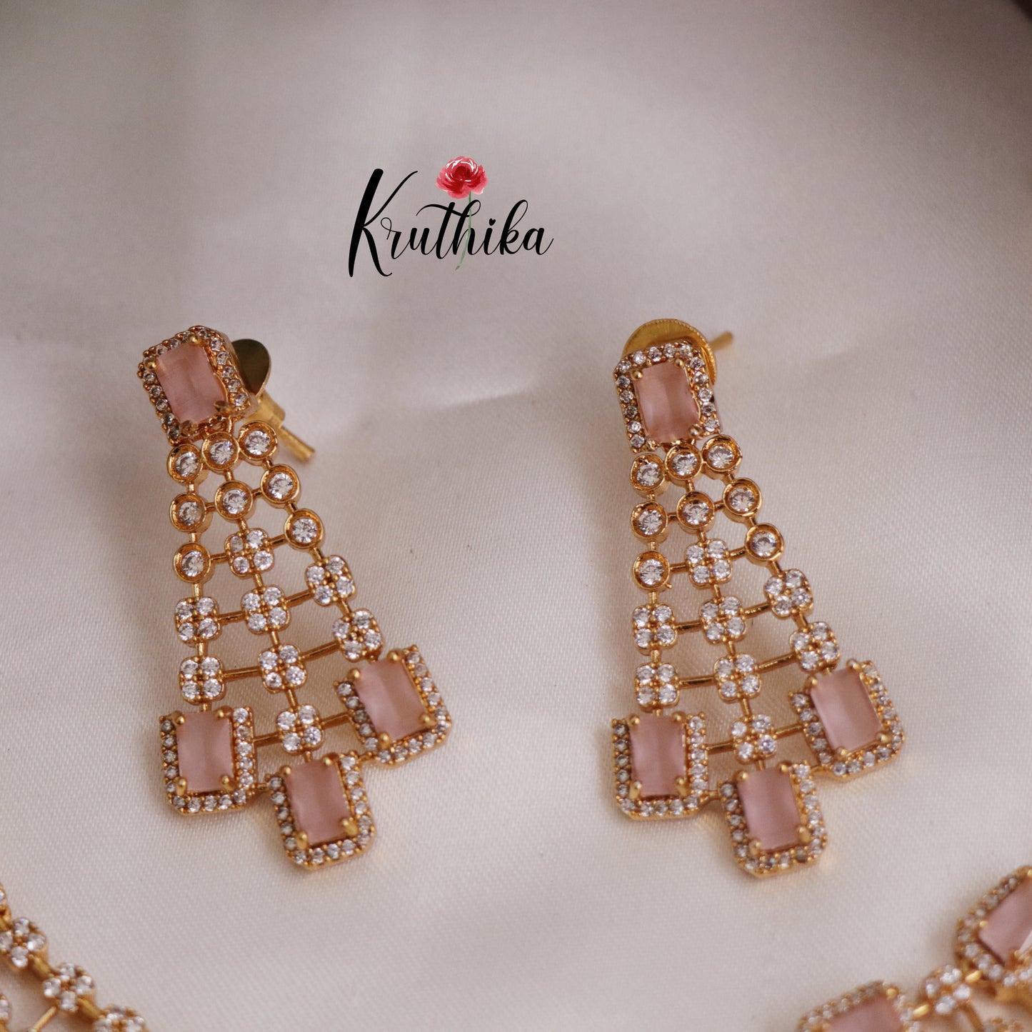 Trendy CZ Three Layer Choker NC2316 (Available in 6 Colours)