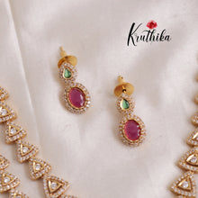 Trendy Two Layer AD Necklace NC1895 (Available in 3 Colours)