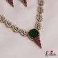 Trendy Leaf Motifs AD Victorian Necklace NC2765 (Available In 5 Colors)