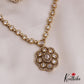 Eleagnt Floral Motifs AD Necklace NC2724 (Available In 3 Colors)