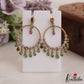 Beautiful Teardrop Chandbali Earrings E875 (Available In 2 Colors)