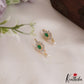 Trendy Floral Earcuffs | Upper Earrings | Bugadi Earrings With Pearl Drop E888 (Available in 3 Colours)