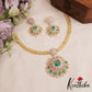 Gorgeous Floral AD Victorian Hasli Necklace NC2898