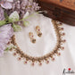 Classic Antique Nagas Lakshmi Floral Motifs Temple Choker NC3184 (Available In 2 Colors)