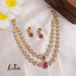 Trendy Two Layer AD Necklace NC1895 (Available in 3 Colours)