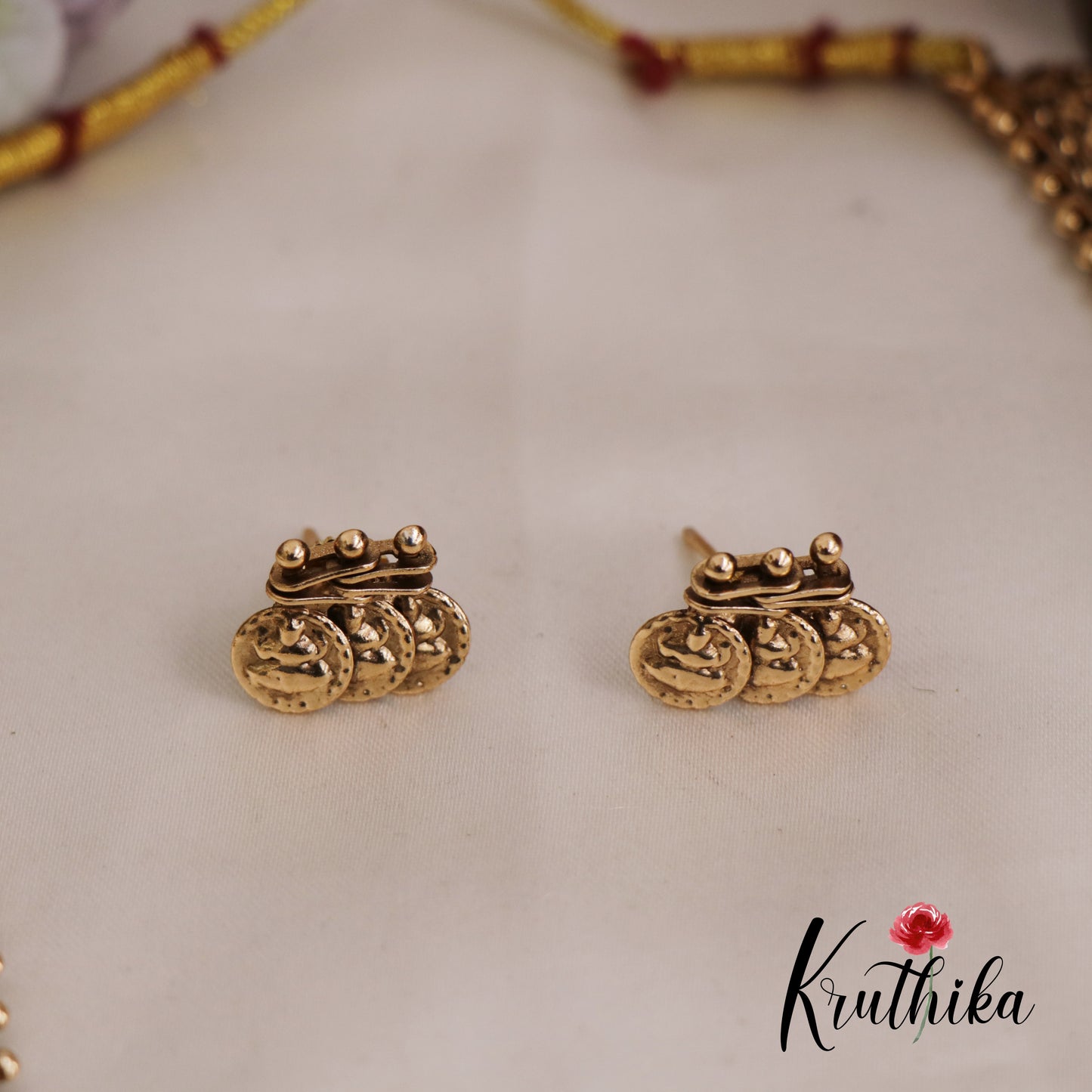 Beautiful Lakshmi Motifs Coin Haaram LH2026