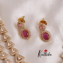Trendy Two Layer AD Necklace NC1895 (Available in 3 Colours)