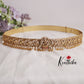 Gorgeous Light Weight Lakshmi Devi Jadau Hip Belt with Beads Drops V272 (Available in 2 Colours)