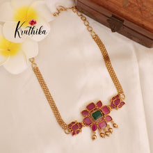 Simple Pure kemp choker NC1763