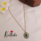 Beautiful Jadau Stone Necklace NC1976 (Available in 2 colours)