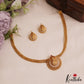 Pretty Antique Lakshmi Motifs Pendant Chain NC2804