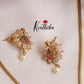 Simple CZ Peacock Pendant Chain Set NC2124