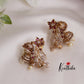 Beautiful CZ Sparking Jhumkas E657 ( Available in 2 Colours)
