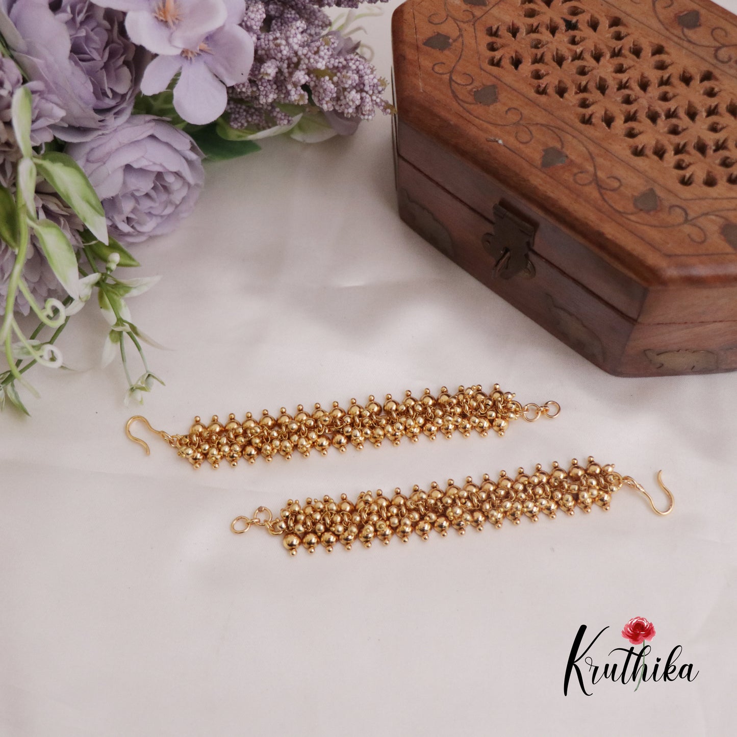 Gorgeous Classic Beaded Earchains EC126