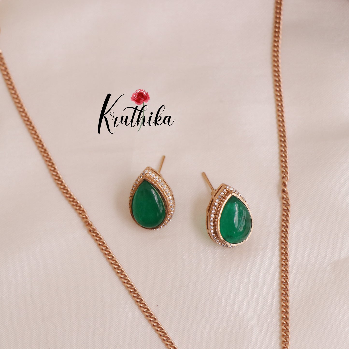 Beautiful Jadau Stone Necklace NC1976 (Available in 2 colours)