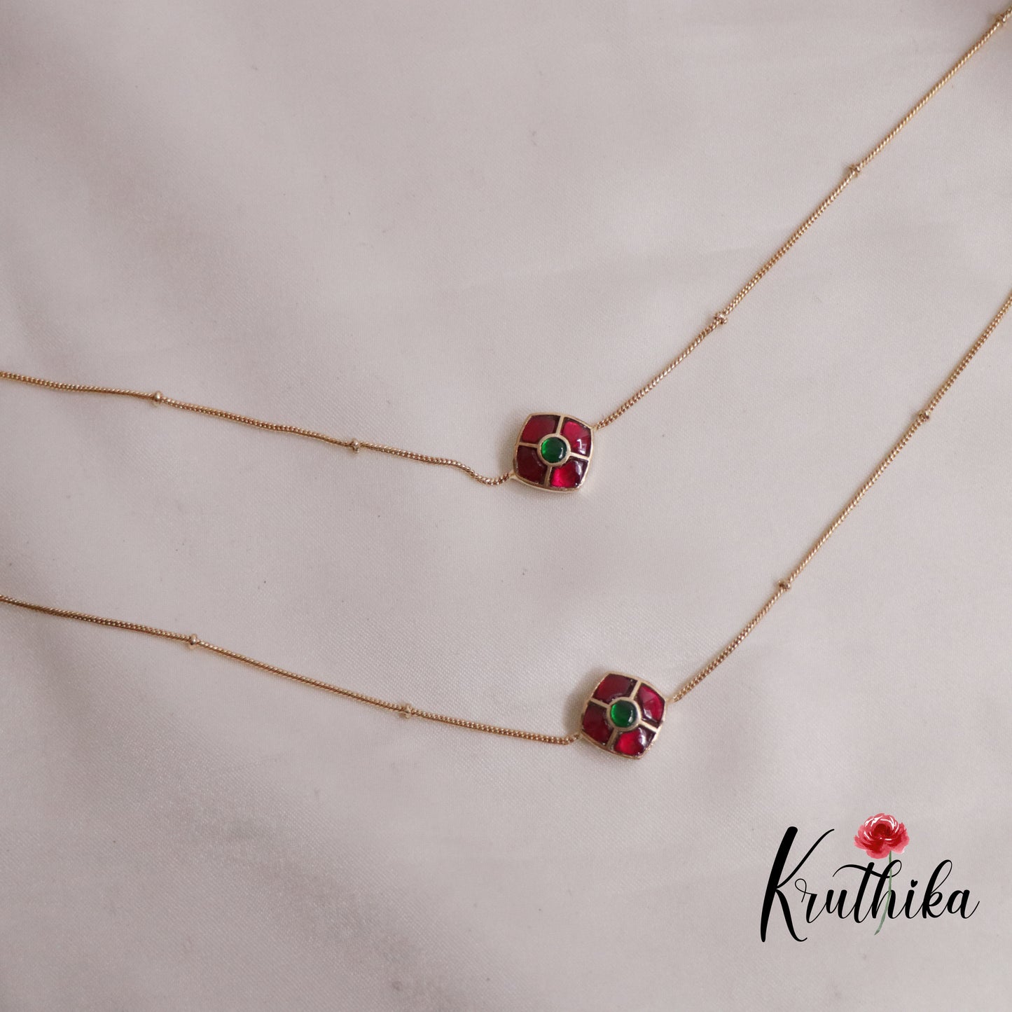 Trendy Jadau Anklets A54 (Available in 2 Colours)