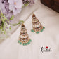 Trendy Three Step Chand Bali Earrings E630 (Available in 2 Colors)