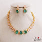 Elegant Geometric Motifs Victorian Necklace NC3241