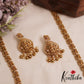 Traditional Antique Nagas Lakshmi Peacock Motifs Temple Haaram LH2093