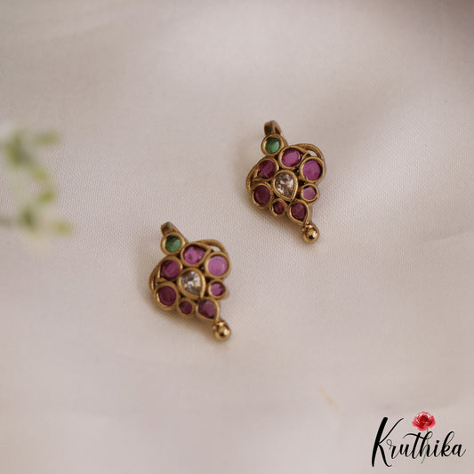 Pretty Kemp Teardrop Earcuffs | Upper Earrings | Bugadi Earrings E890