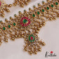 Gorgeous Teardrop Motifs Jadau Choker NC2725 (Available In 4 Colors)