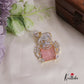 Elegant Victorian Elephant Pendant Set PS246 (Available In 5 Colours)