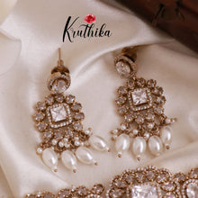 Pretty Victorian Moissanite Necklace NC1803 (Available in 5 Colours)