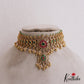 Gorgeous Teardrop Motifs Jadau Choker NC2725 (Available In 4 Colors)